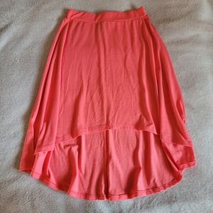 Urban Planet / UK2LA || coral asymmetrical high-low skirt
